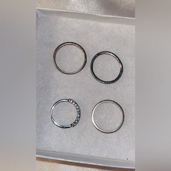 Jewelry - Sterling Silver Rings Set .925  different sizes